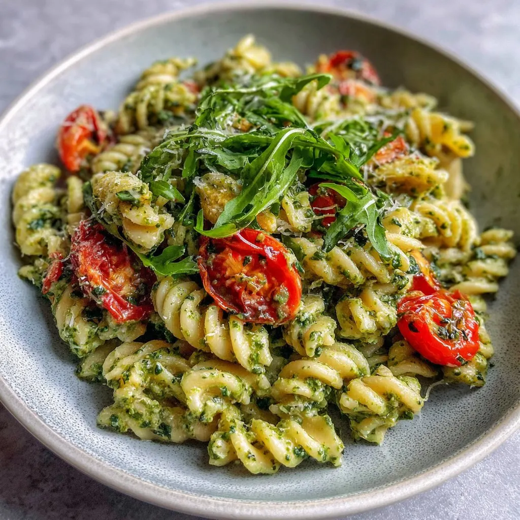 Cottage Cheese Pesto Pasta – Creamy & Fresh 15-Min Meal