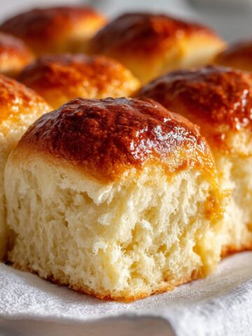 Fluffy Cottage Cheese Rolls – High-Protein Homemade Bread