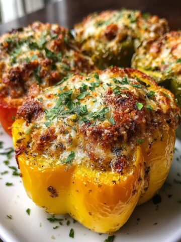 Stuffed Peppers in Air Fryer
