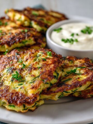 Zucchini Fritters – Easy Keto Snack