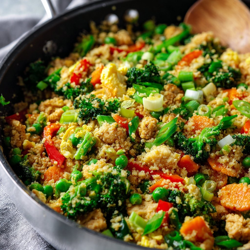 Cauliflower Fried Rice – Keto Stir Fry