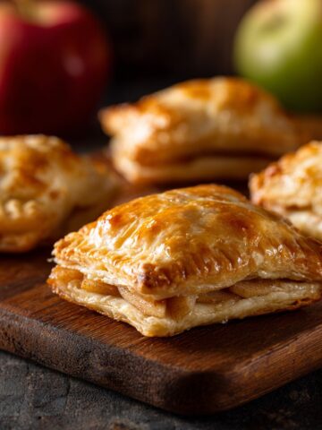 Mini Apple Hand Pies with Puff Pastry