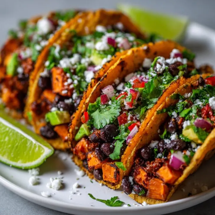 Sweet Potato and Black Bean Tacos