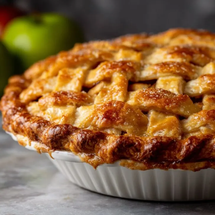 Homemade Apple Pie with Buttery Crust