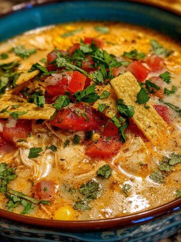 Creamy Chicken Tortilla Soup Recipe