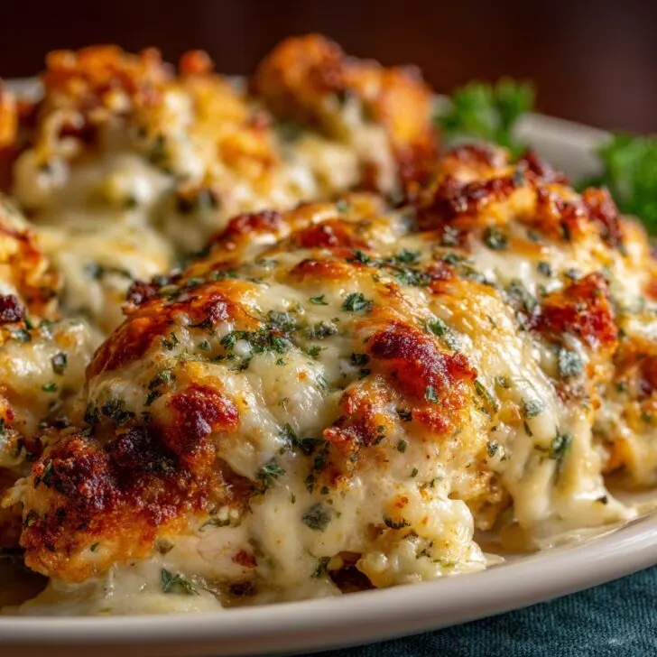 Garlic Parmesan Chicken Bake Recipe