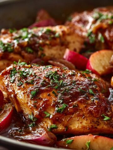 Sweet and Savory Apple Butter Chicken