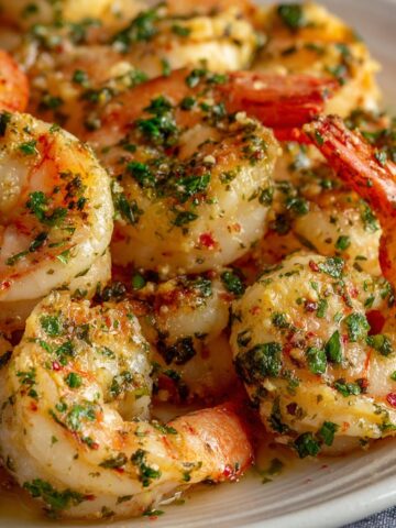 Air Fryer Garlic Butter Shrimp