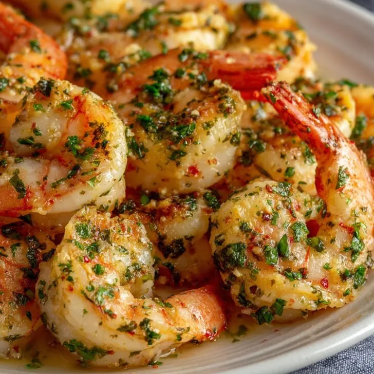 Air Fryer Garlic Butter Shrimp