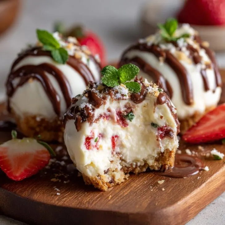 Keto Cheesecake Bombs (3 Ingredients)