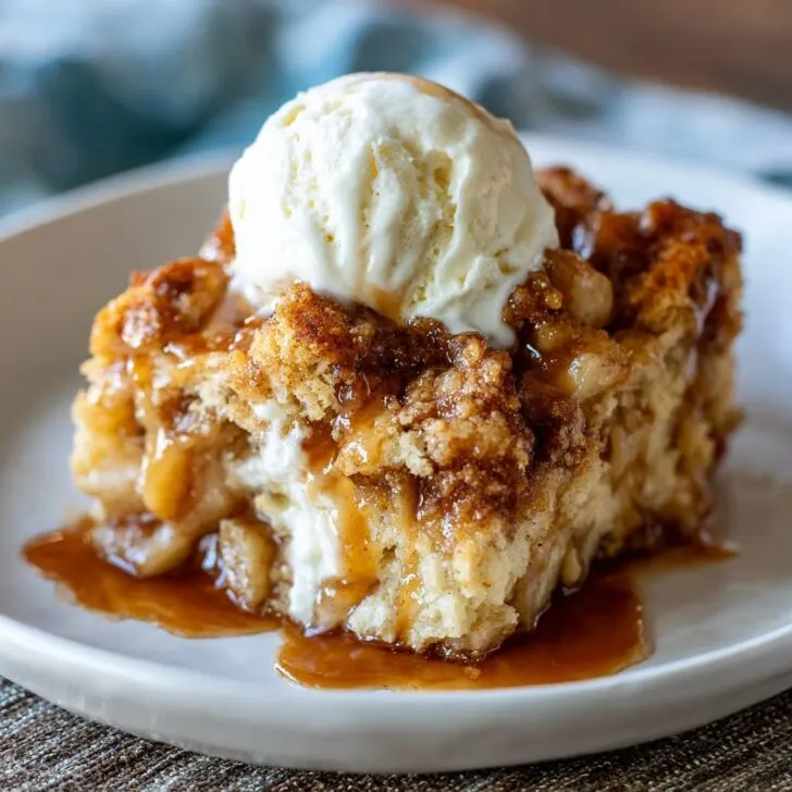 Cinnamon Apple Biscuit Bake