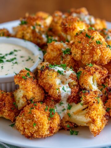 Crispy Air Fryer Cauliflower Bites