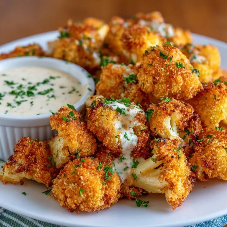 Crispy Air Fryer Cauliflower Bites