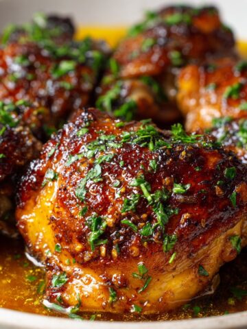 Crock Pot Honey Garlic Chicken Thighs