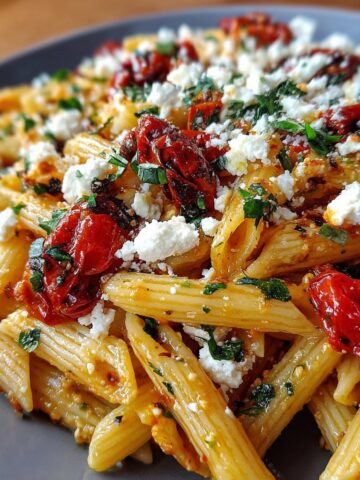 Feta and Tomato Pasta (TikTok Style)