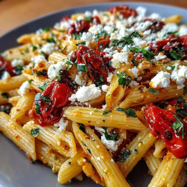 Feta and Tomato Pasta (TikTok Style)