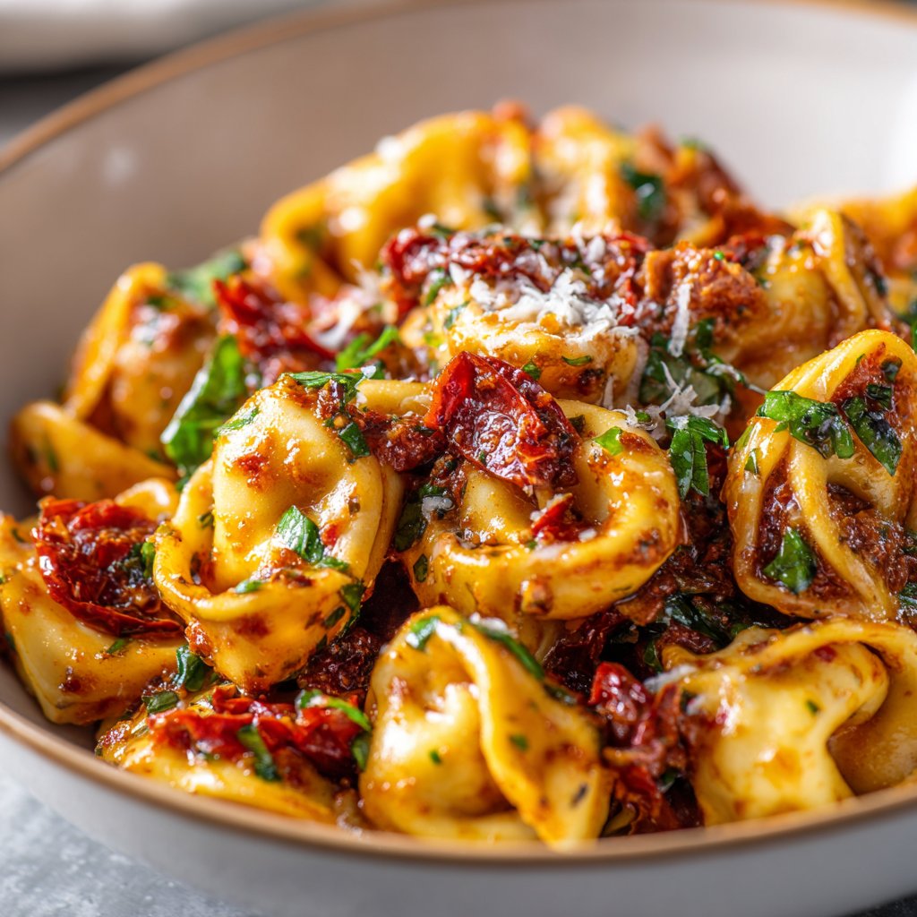 Marry Me Tortellini with Sun-Dried Tomato Sauce