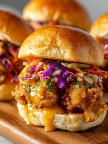 Bang Bang Chicken Sliders (Spicy)