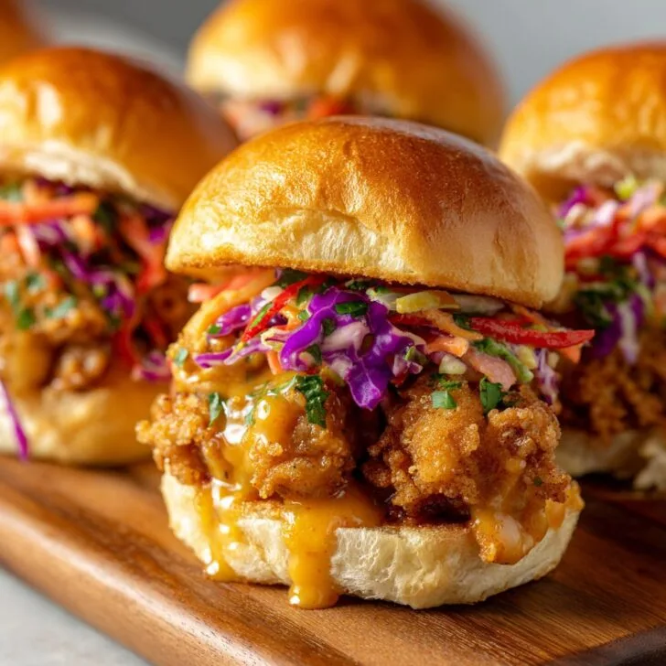 Bang Bang Chicken Sliders (Spicy)