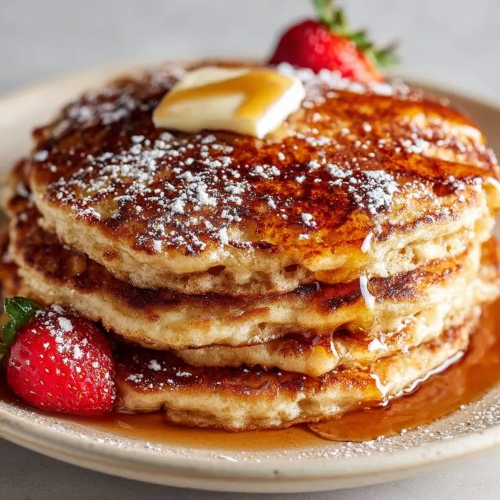 Cinnamon Brown Sugar Pancakes