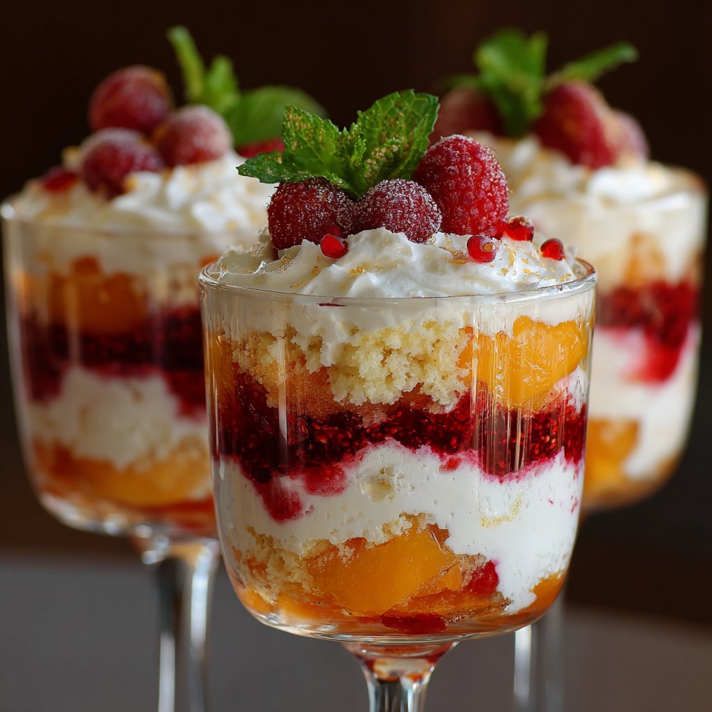 Peach Melba Parfaits: My Go-To Homey (and Easy!) Treat Peach Melba Parfaits