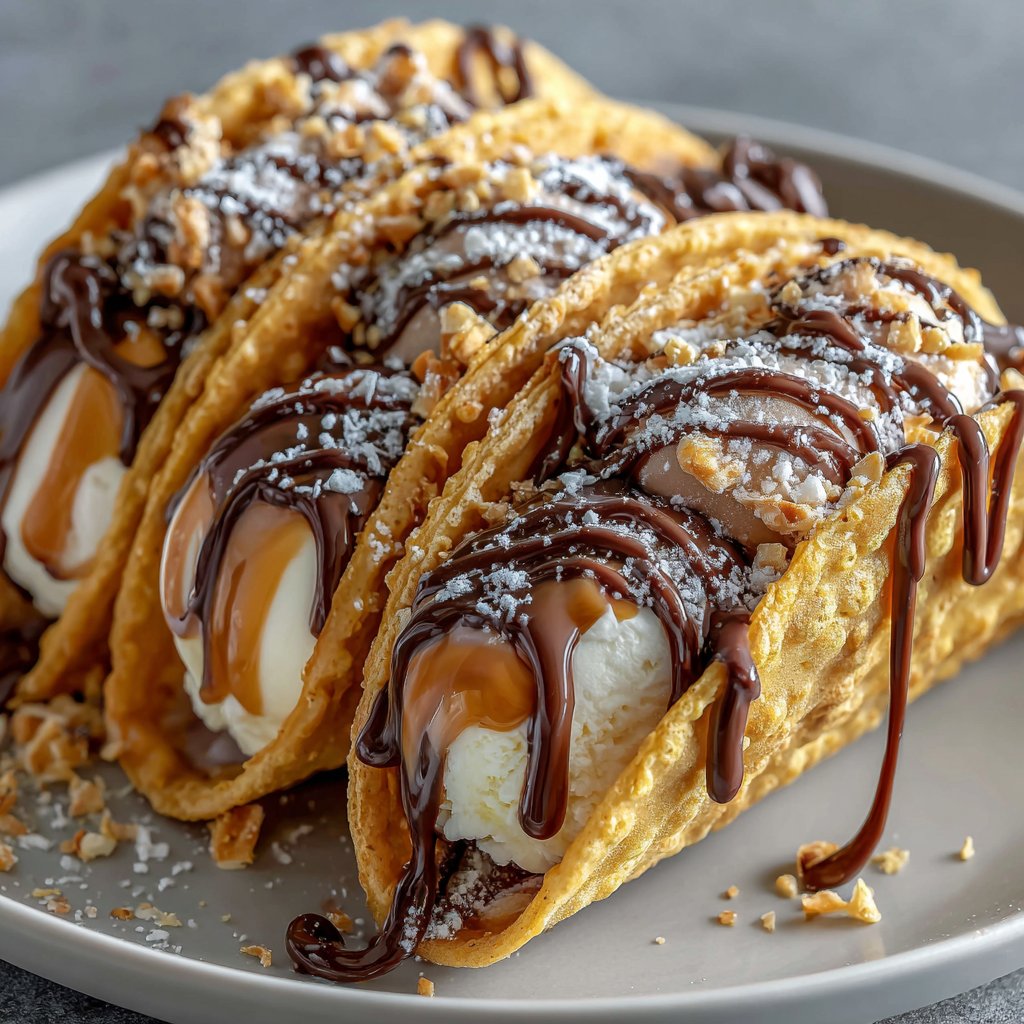 Easy Ice Cream Tacos: My Go-To Summer Treat Recipe Easy Ice Cream Tacos