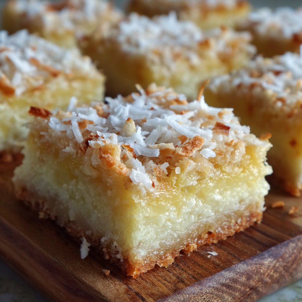 Coconut Pineapple Bars: My Comfort Bake with a Tropical Twist Coconut Pineapple Bars