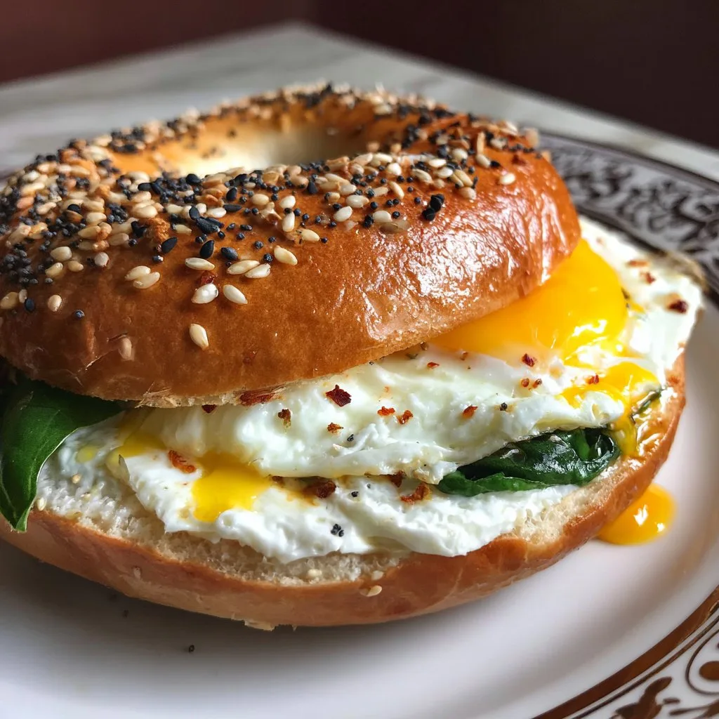 Breakfast Bagels