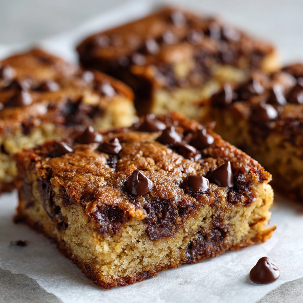 Banana Chocolate Chip Bars: My Casual, Cozy Go-To Treat Banana Chocolate Chip Bars