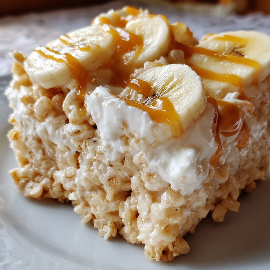 Banana Pudding Rice Krispies: My Go-To No-Bake Treat Banana Pudding Rice Krispies