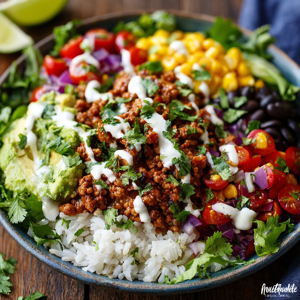 Veggie-Packed Turkey Taco Bowls That Don’t Taste “Healthy”: My Go-To Flavor Bomb Veggie-Packed Turkey Taco Bowls That Don’t Taste “Healthy”