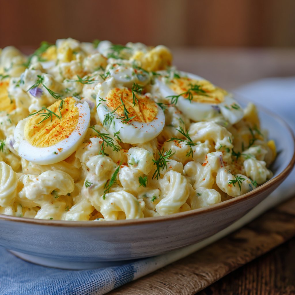 Classic Macaroni Salad with Boiled Eggs: My Go-To Recipe Classic Macaroni Salad with Boiled Eggs