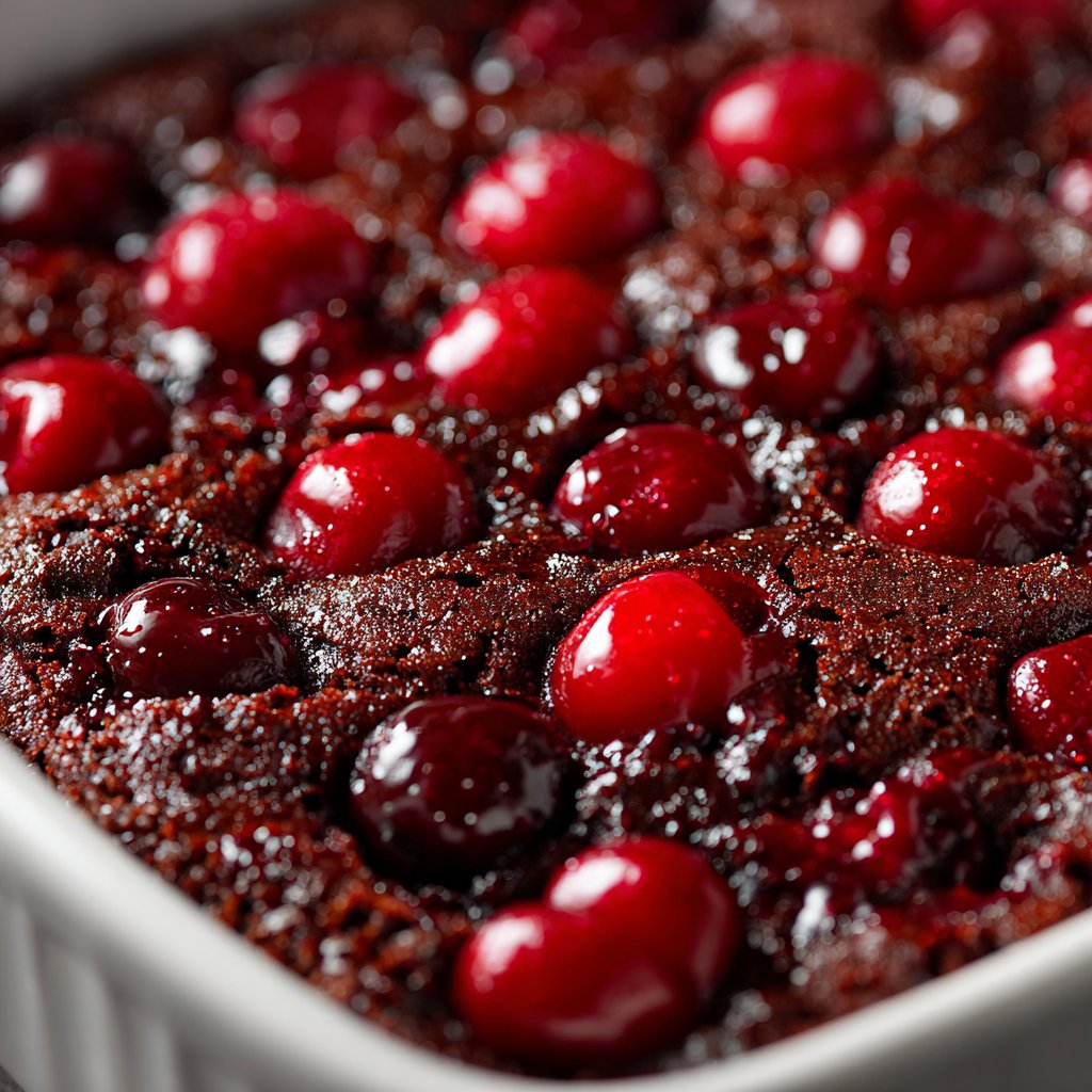 Chocolate Cherry Dump Cake