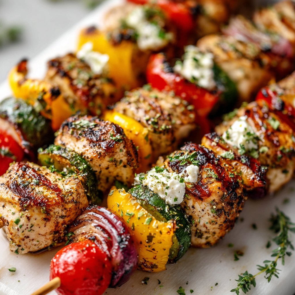 Summer Dinner Recipes with Grilled Chicken Skewers Summer Dinner Recipes with Grilled Chicken Skewers