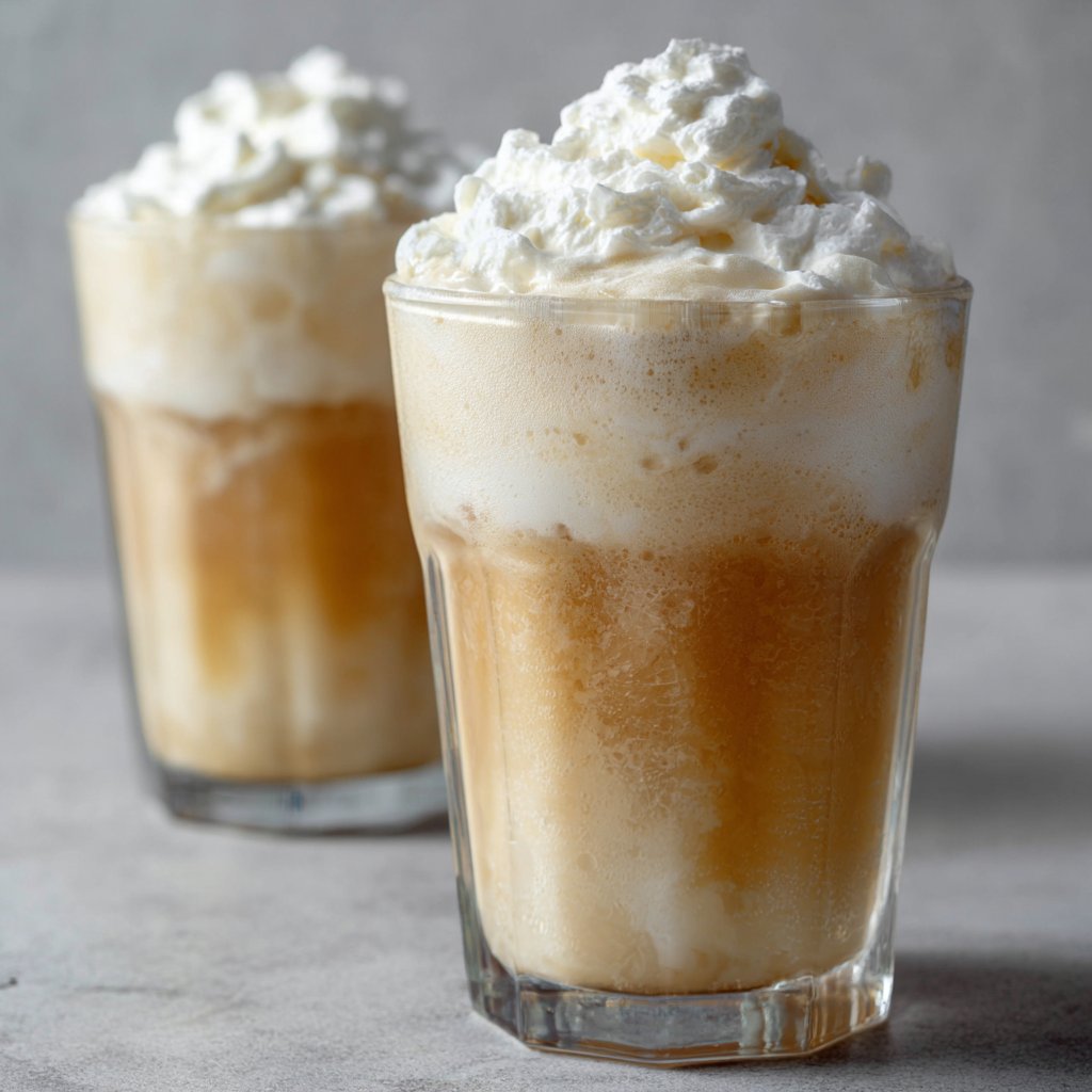 Homemade Italian Soda with Creamy Vanilla Base Homemade Italian Soda with Creamy Vanilla Base