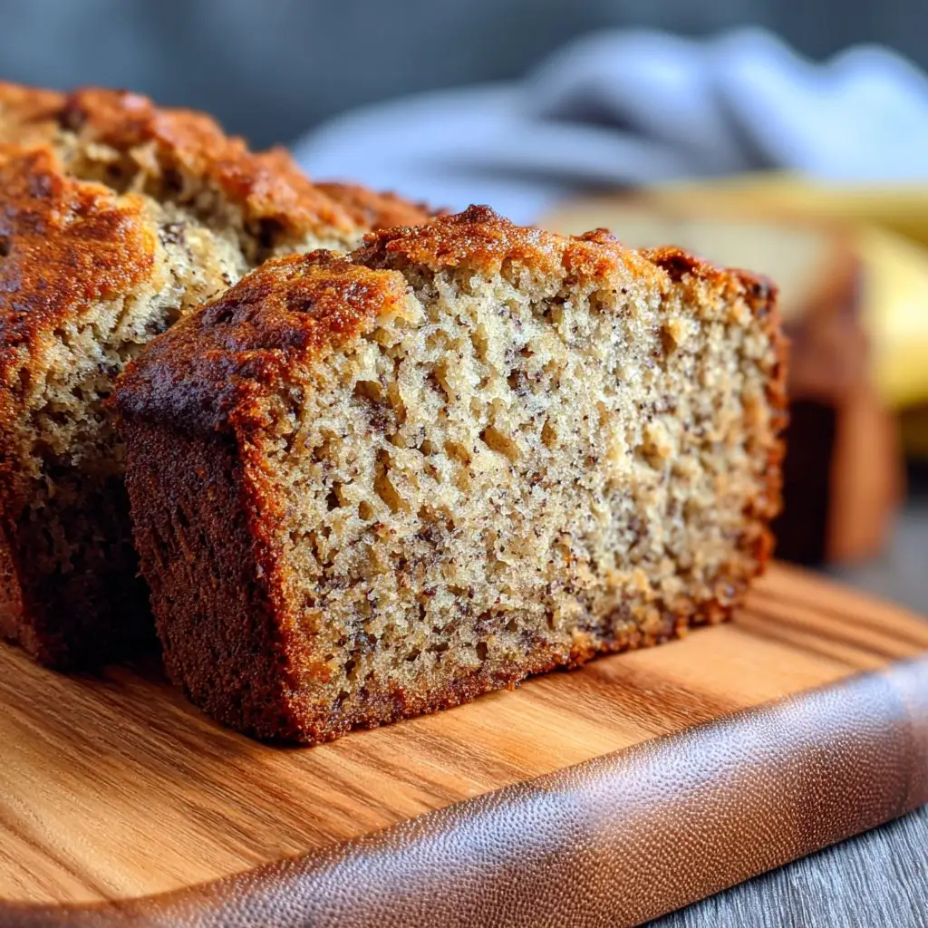 4 Ingredient Banana Bread with No Sugar Added 4 Ingredient Banana Bread with No Sugar Added