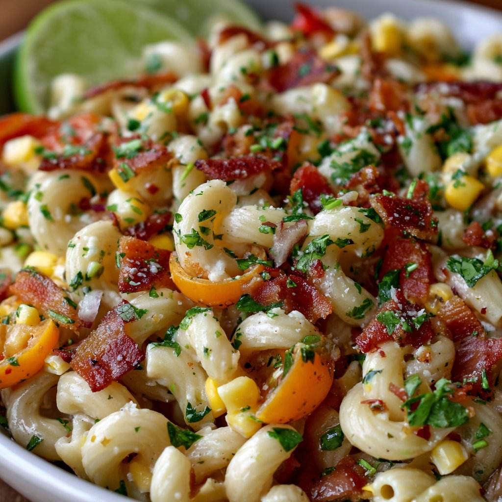 Street Corn Pasta Salad with Chili Lime Dressing Street Corn Pasta Salad with Chili Lime Dressing