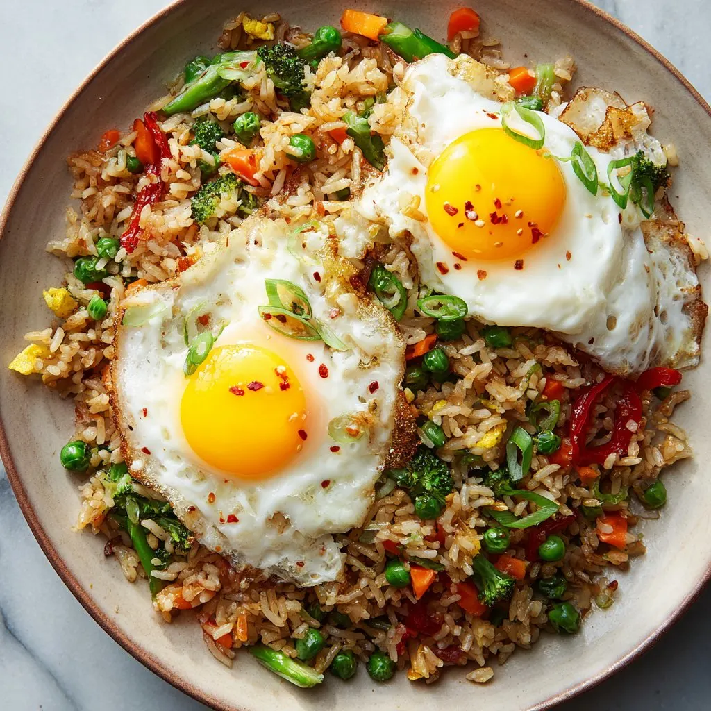 Fried Rice Recipe with Veggies and Egg Fried Rice Recipe with Veggies and Egg
