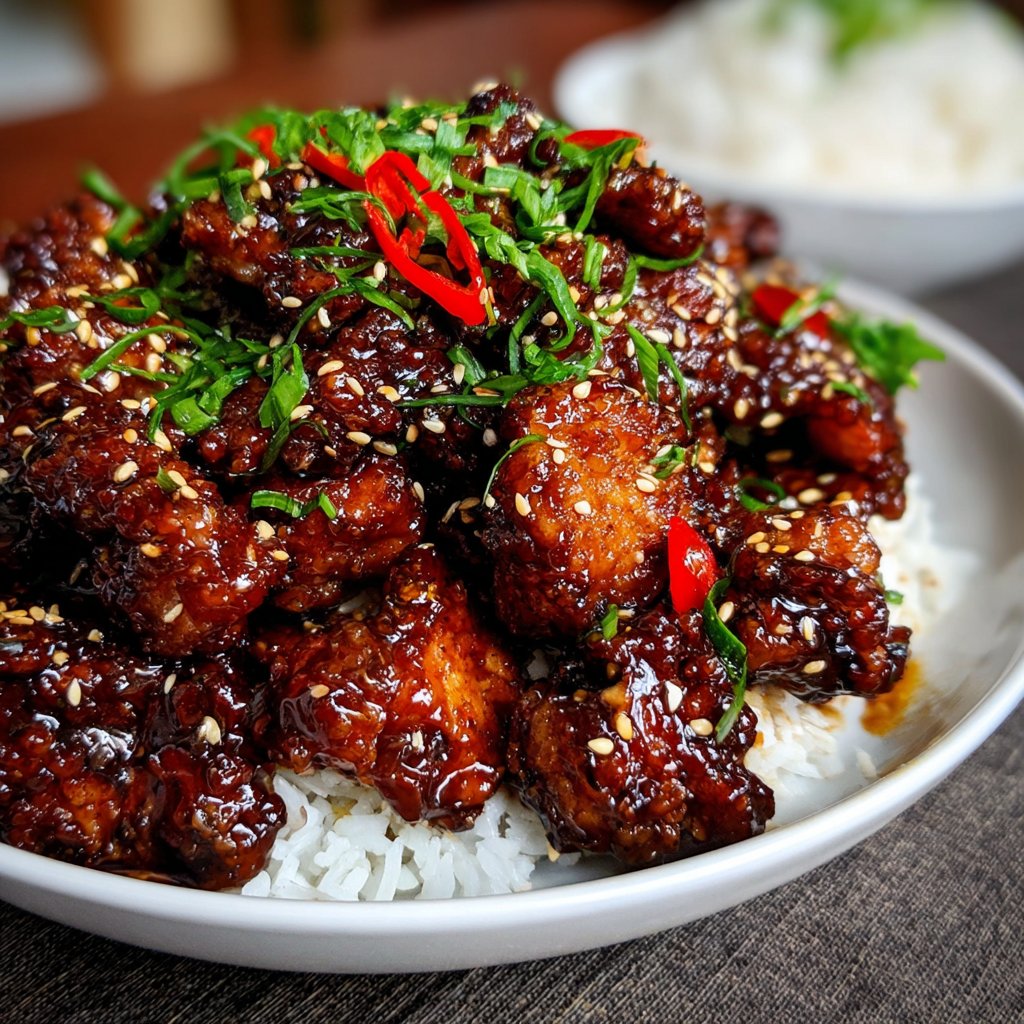 Black Pepper Chicken with Sticky Sauce