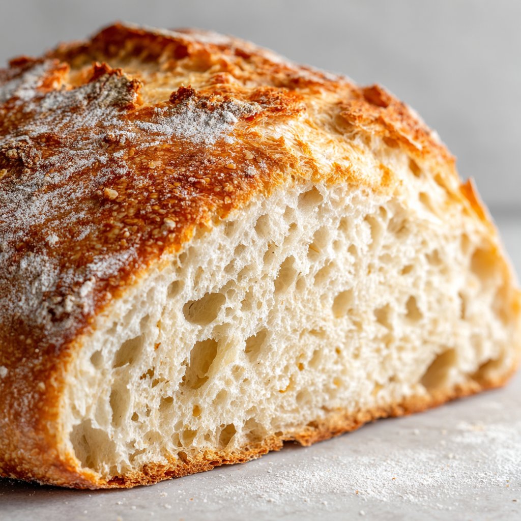 Homemade Bread Recipe with Fluffy Crumb Homemade Bread Recipe with Fluffy Crumb