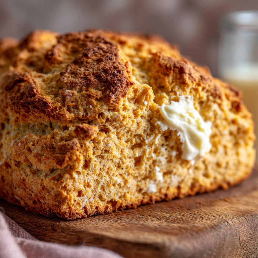 Irish Soda Bread with Buttermilk Texture