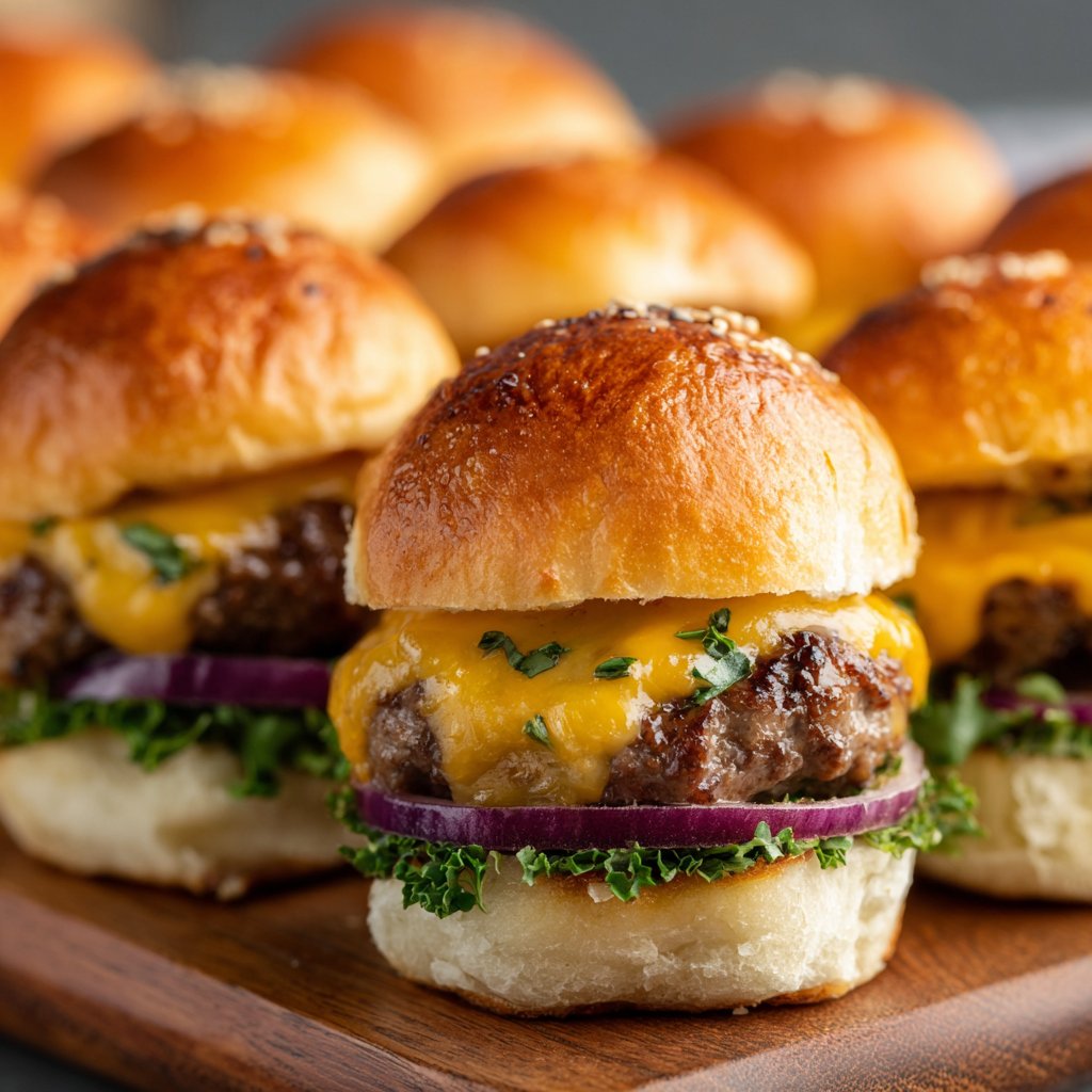 Cheeseburger Sliders with Secret Sauce Cheeseburger Sliders with Secret Sauce