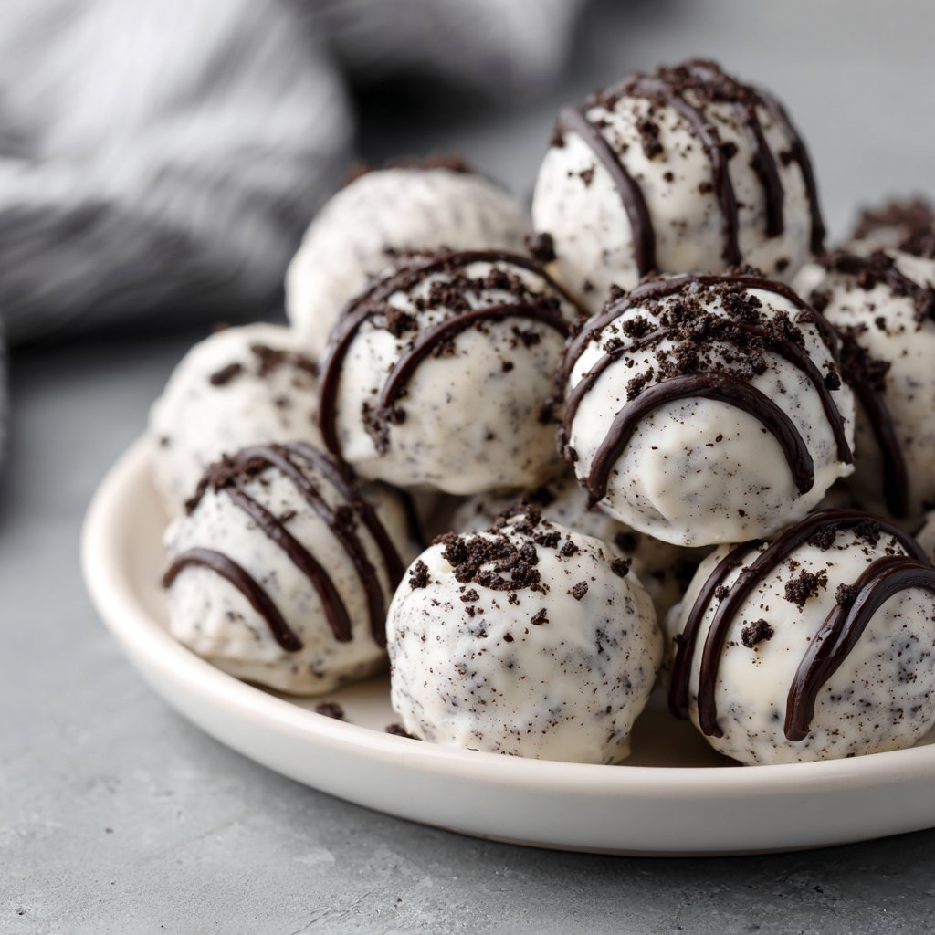 No-Bake Oreo Balls – 3 Ingredients Only! No-Bake Oreo Balls – 3 Ingredients Only!
