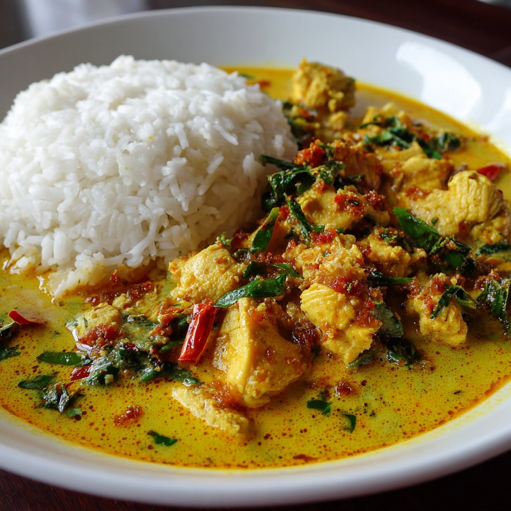 Easy Chicken Curry with Coconut Milk