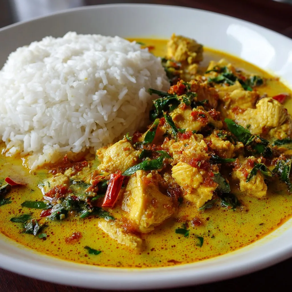 Easy Chicken Curry with Coconut Milk