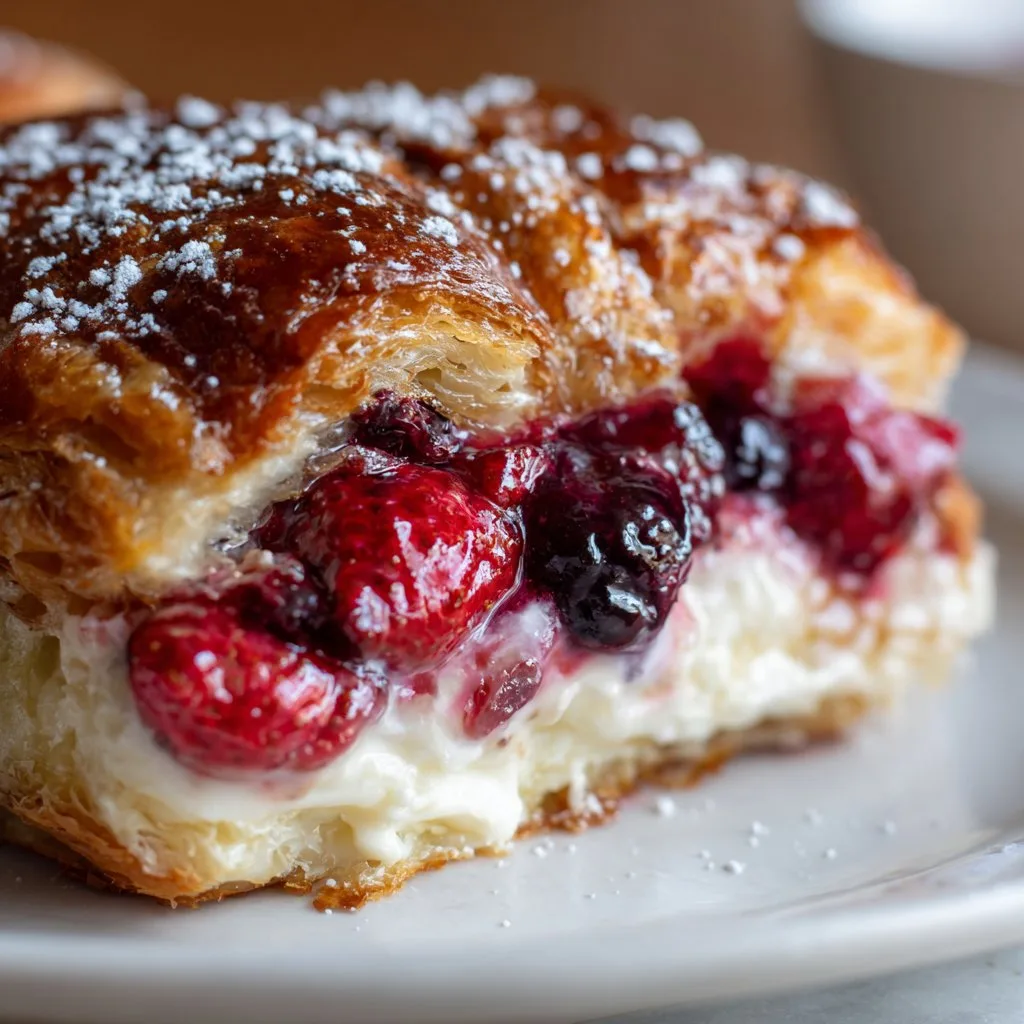 Berry Croissant Bake – Buttery Breakfast Treat Berry Croissant Bake – Buttery Breakfast Treat