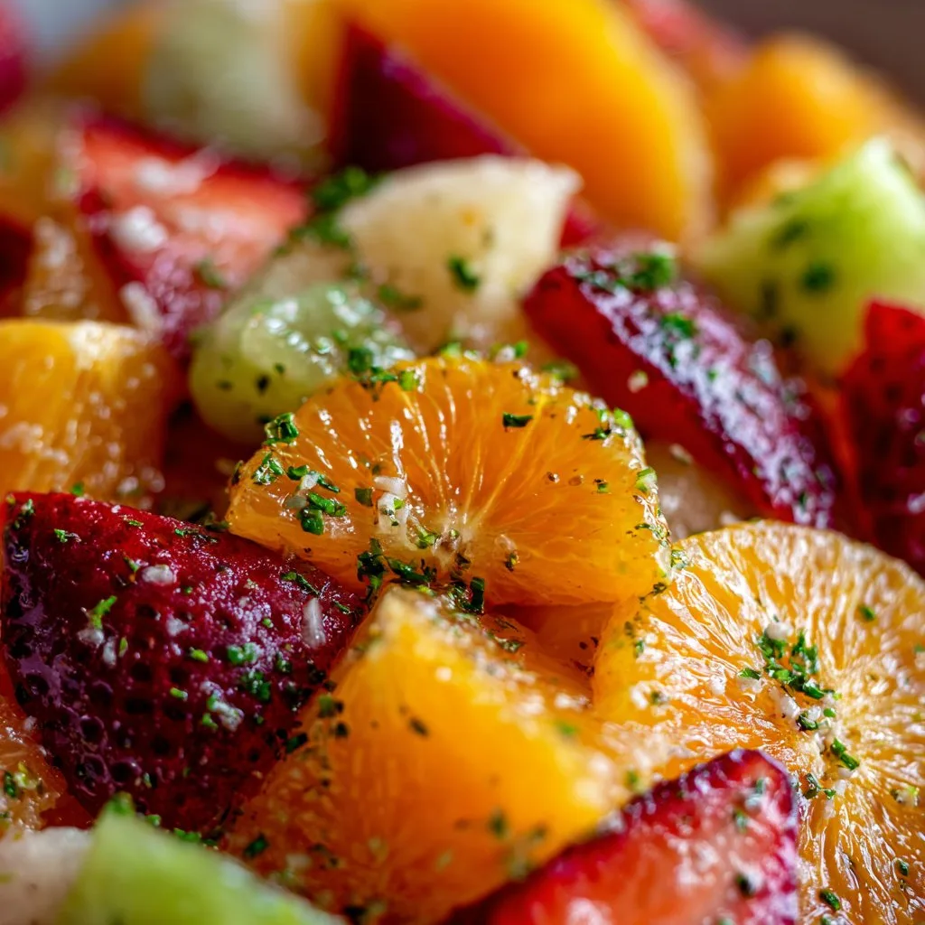 Refreshing Fruit Salad with Citrus Glaze Refreshing Fruit Salad with Citrus Glaze