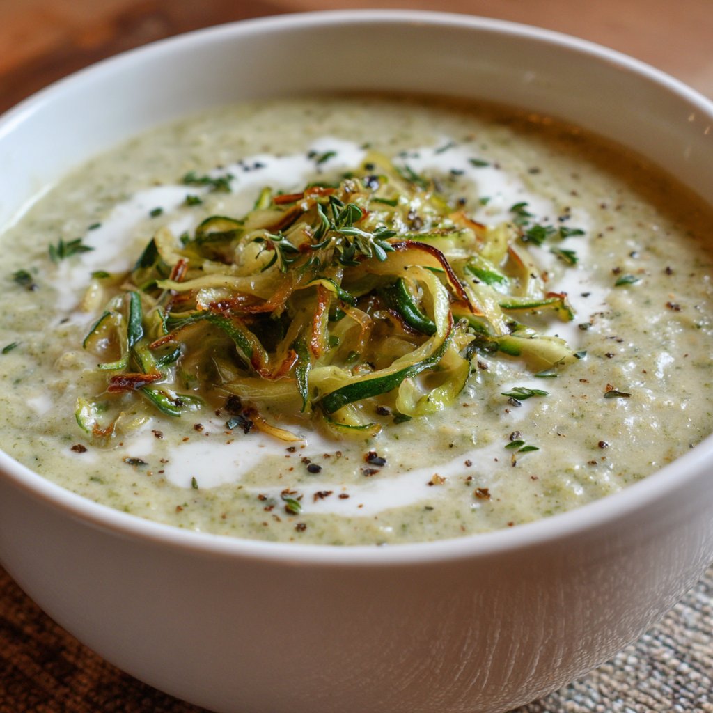 Creamy Zucchini Soup – Keto & Velvety
