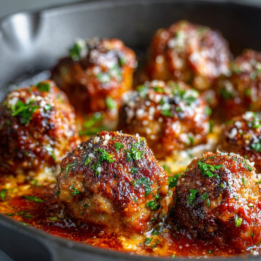 Juicy Keto Meatballs – Oven or Skillet Method