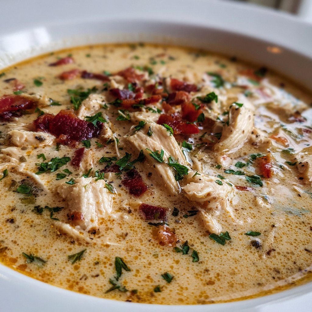 Keto Chicken Cream Cheese Soup – Hearty & Creamy Keto Chicken Cream Cheese Soup – Hearty & Creamy